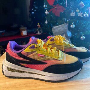 Fila Renno Womens Lemon/Knock out pink